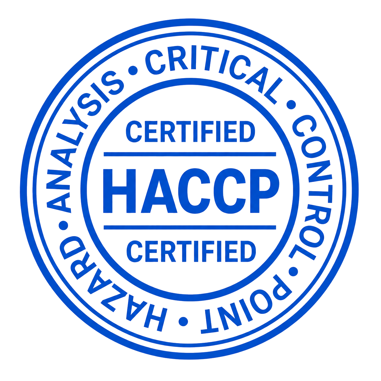 Sello HACCP Certified